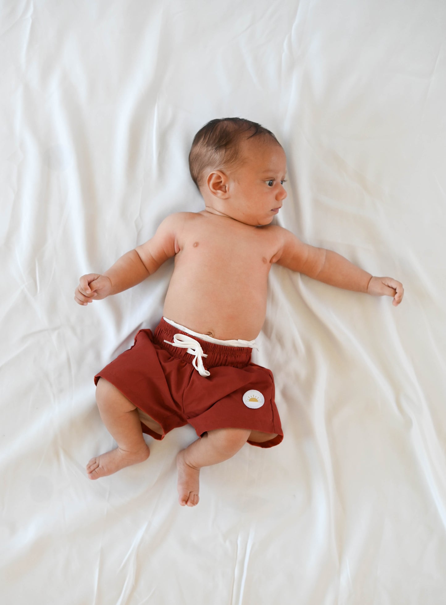 Boy's Boardshort | Cherry Red
