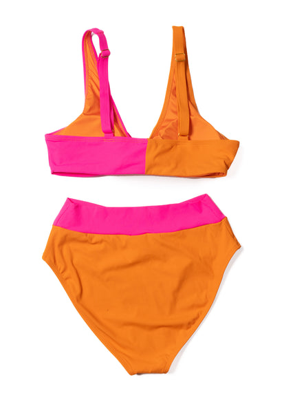 Women's Tie Bikini | Citrus Pop