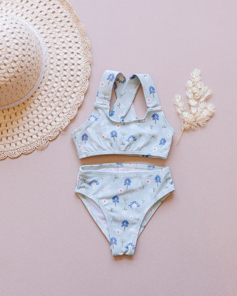 Girl's Basic Bikini | Flower Field